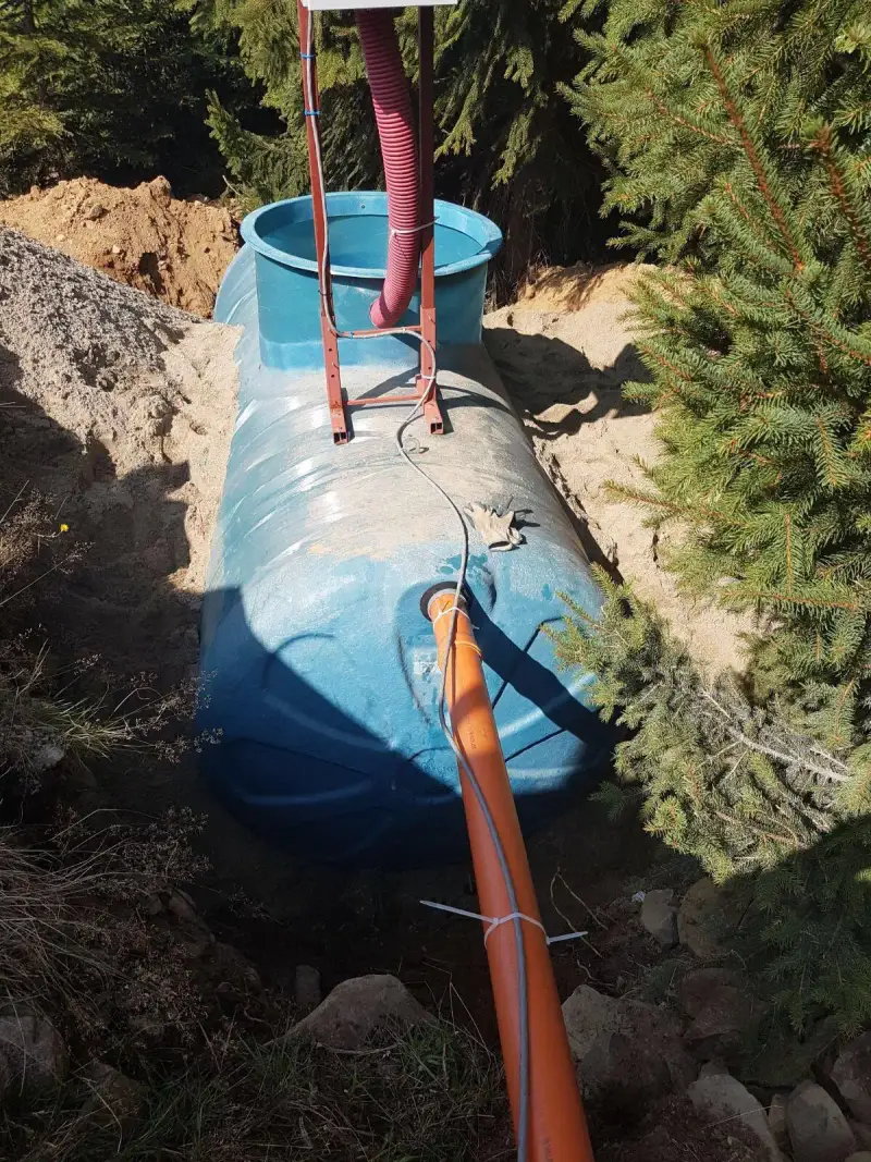 Sistem de epurare biologică SBR ECO TANK în funcțiune