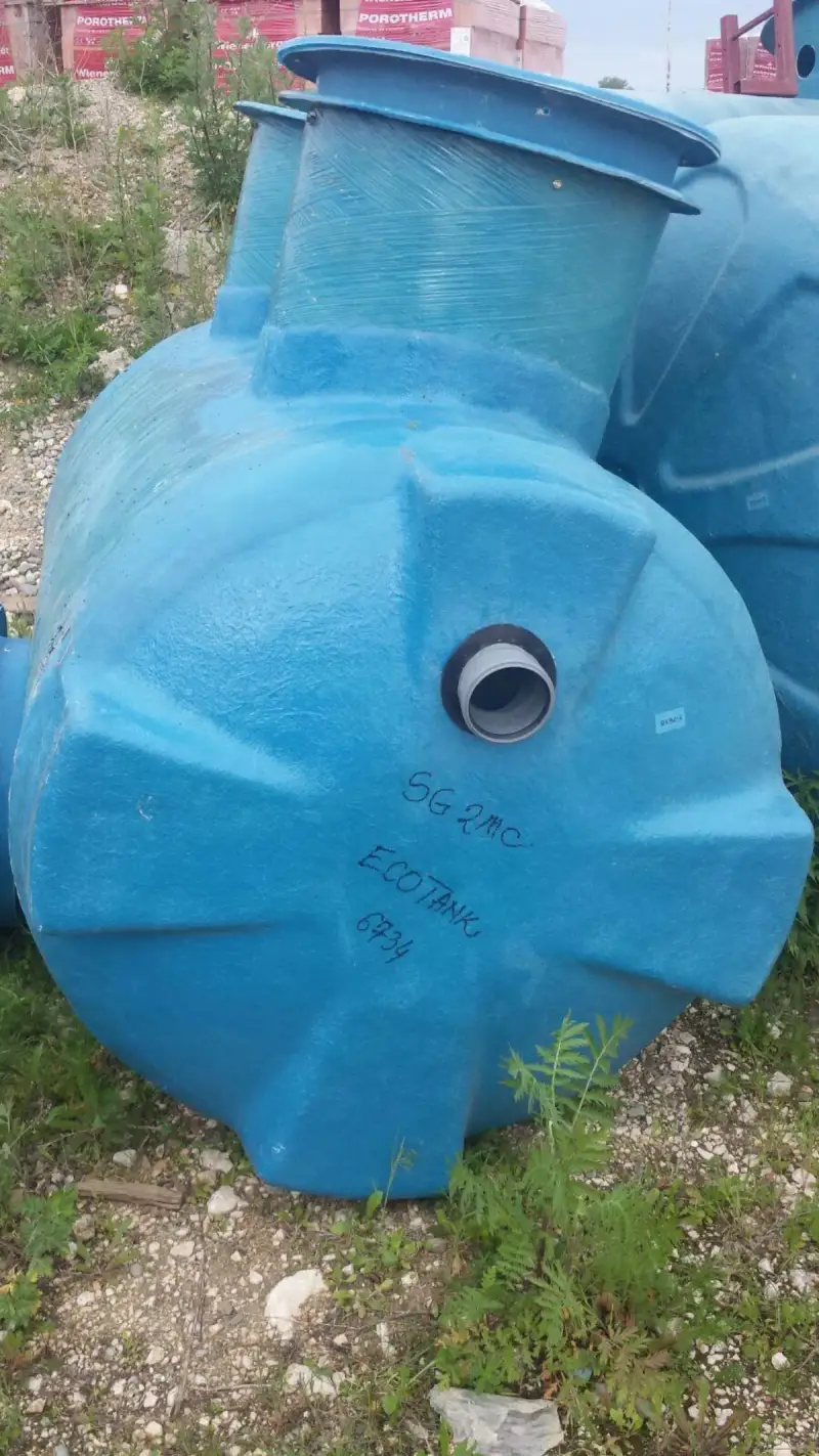 Stație de epurare ECO TANK pregătită pentru livrare cu flotă proprie