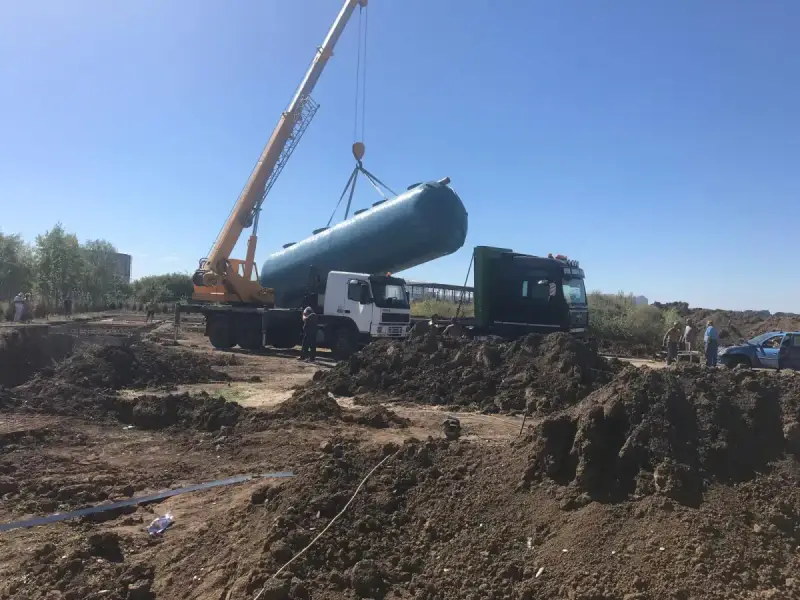 Stație de epurare ECO TANK pregătită pentru livrare