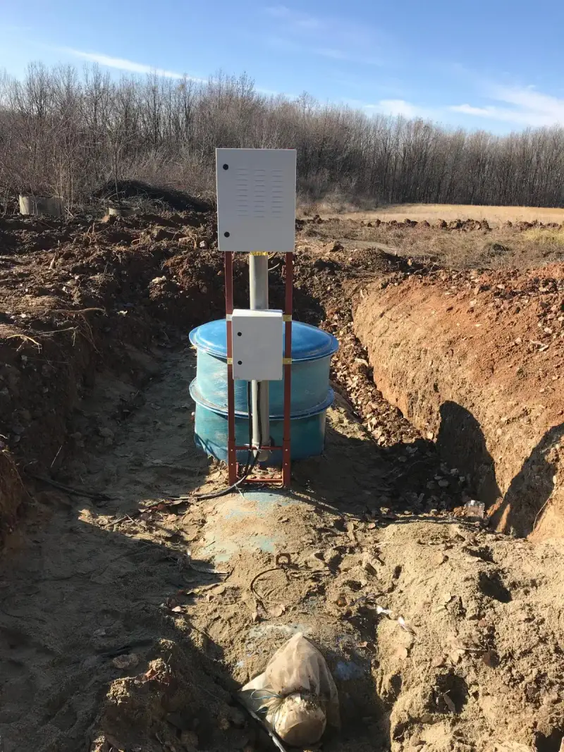 Stație de epurare ECO TANK montată în teren