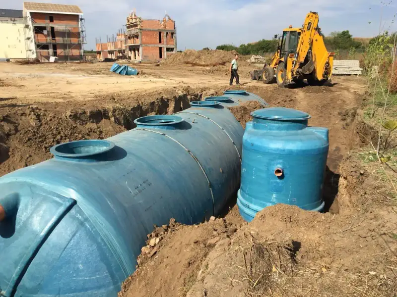Stație de epurare ECO TANK pregătită pentru livrare