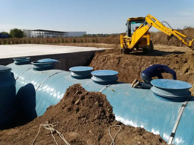 Livrare stație de epurare ECO TANK cu flotă proprie din Brașov
