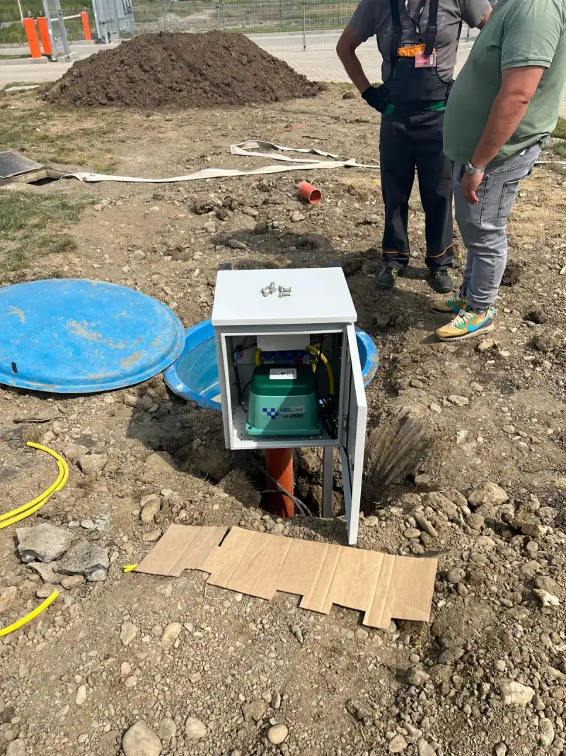 Stație de epurare ECO TANK montată în teren