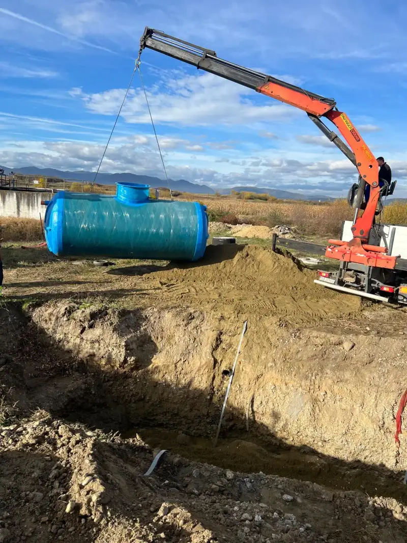 Stație de epurare ECO TANK pregătită pentru livrare