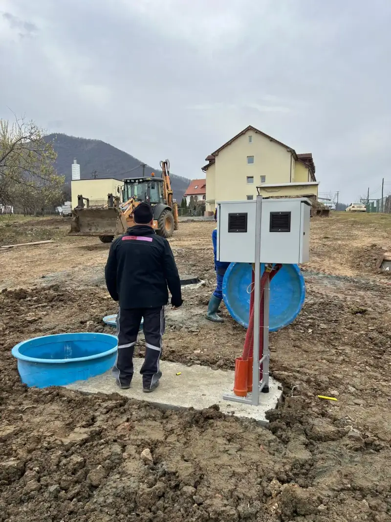 Stație de epurare ECO TANK montată în teren
