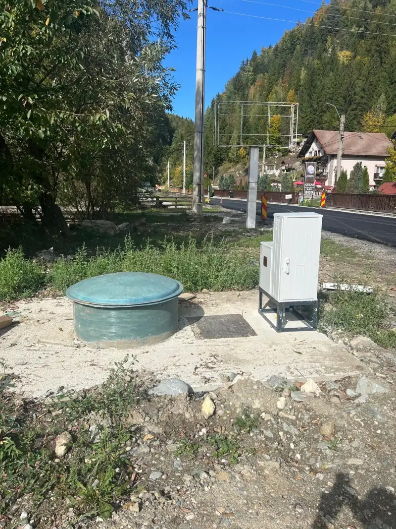 Stație de epurare ECO TANK montată în teren