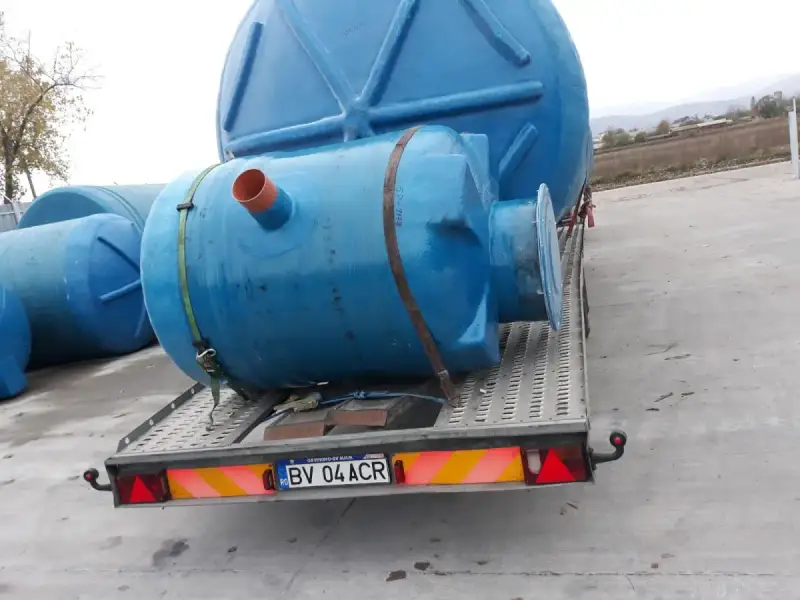 Sistem SBR nămol activ ECO TANK instalat la fermă sau hală industrială